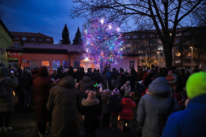 Rozsvěcování stromečku 2024