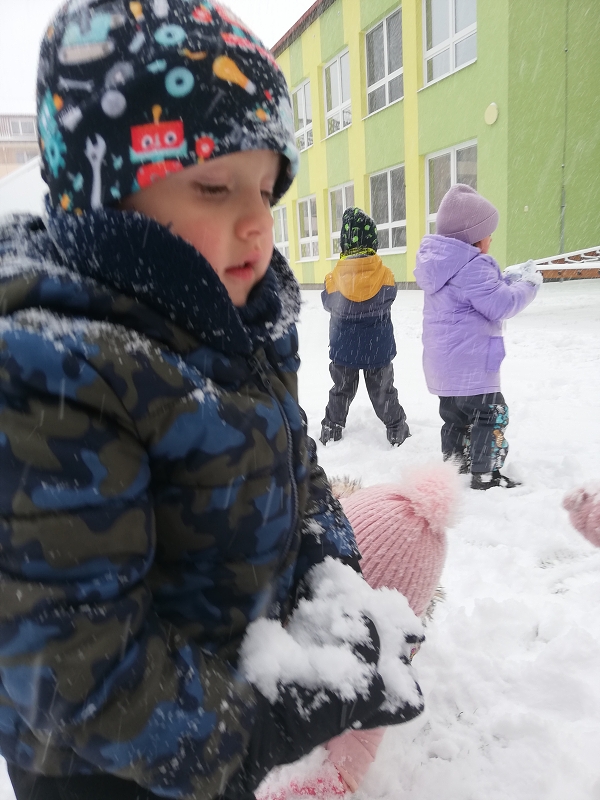 Radovánky na sněhu - Myšky