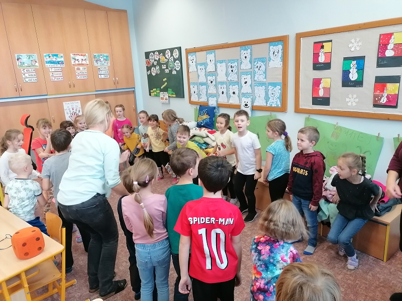Předškoláci na návštěvě v  ZŠ Nádražní