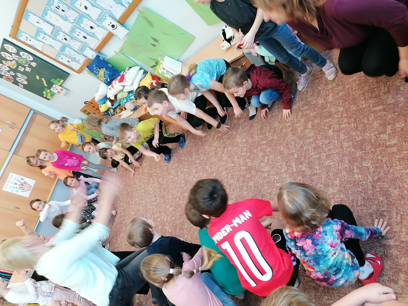 Předškoláci na návštěvě v  ZŠ Nádražní