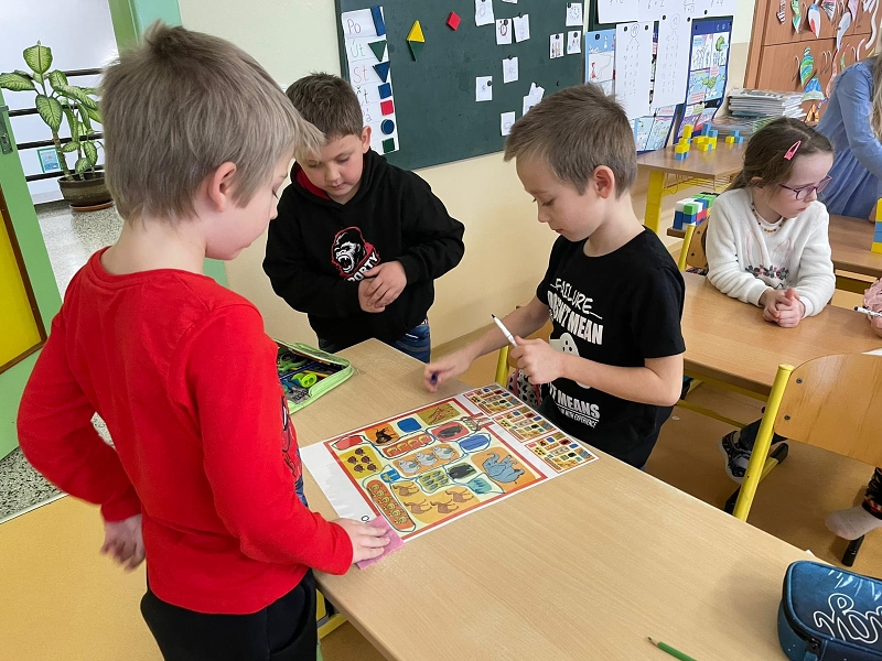 Předškoláci v ZŠ TGM