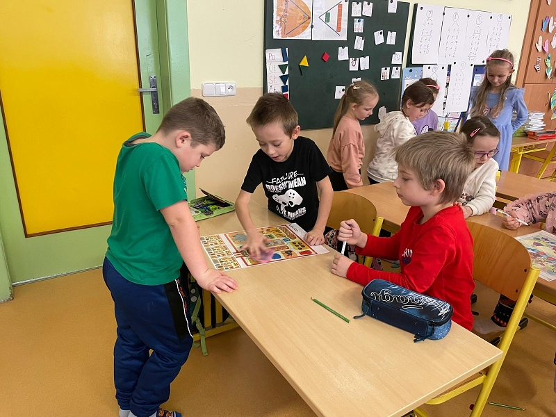 Předškoláci v ZŠ TGM