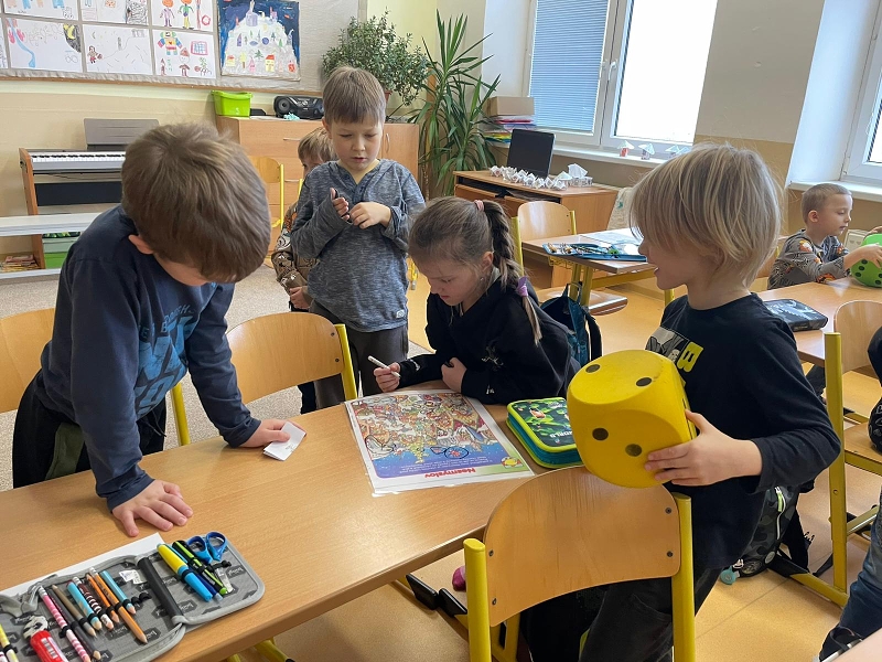 Předškoláci v ZŠ TGM