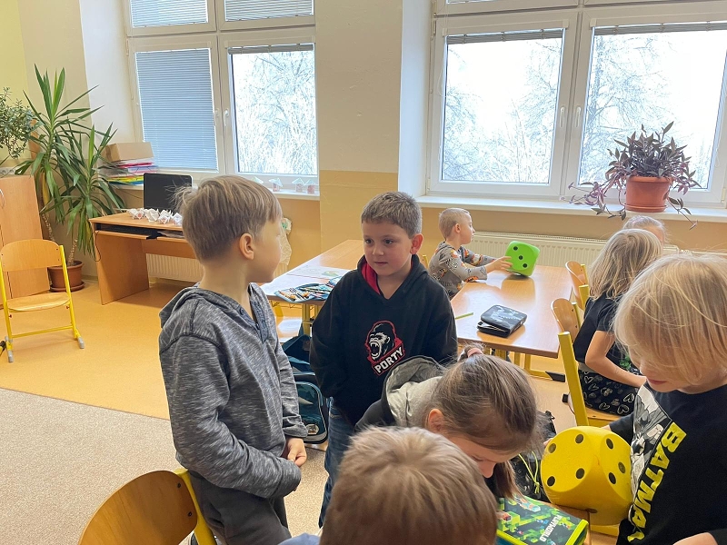 Předškoláci v ZŠ TGM