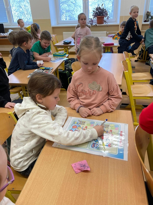 Předškoláci v ZŠ TGM