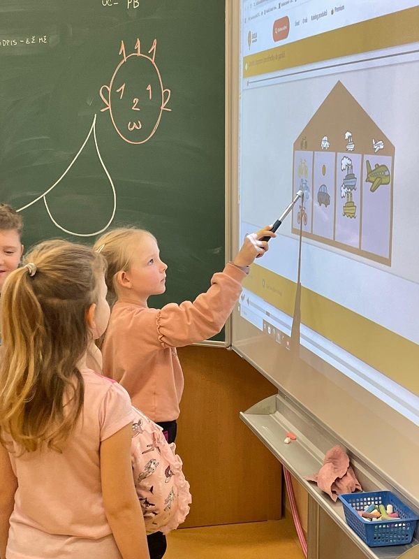 Předškoláci v ZŠ TGM
