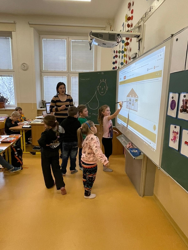 Předškoláci v ZŠ TGM