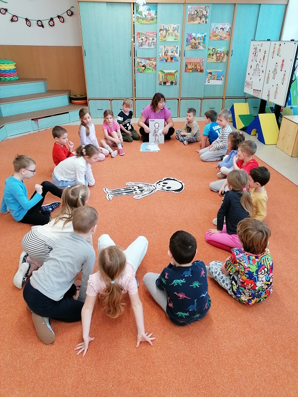 Berušky se učí o lidském těle
