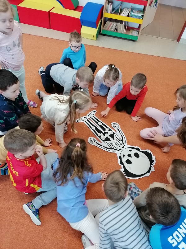 Berušky se učí o lidském těle
