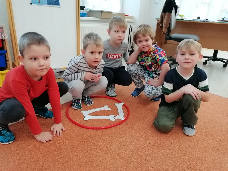 Berušky se učí o lidském těle