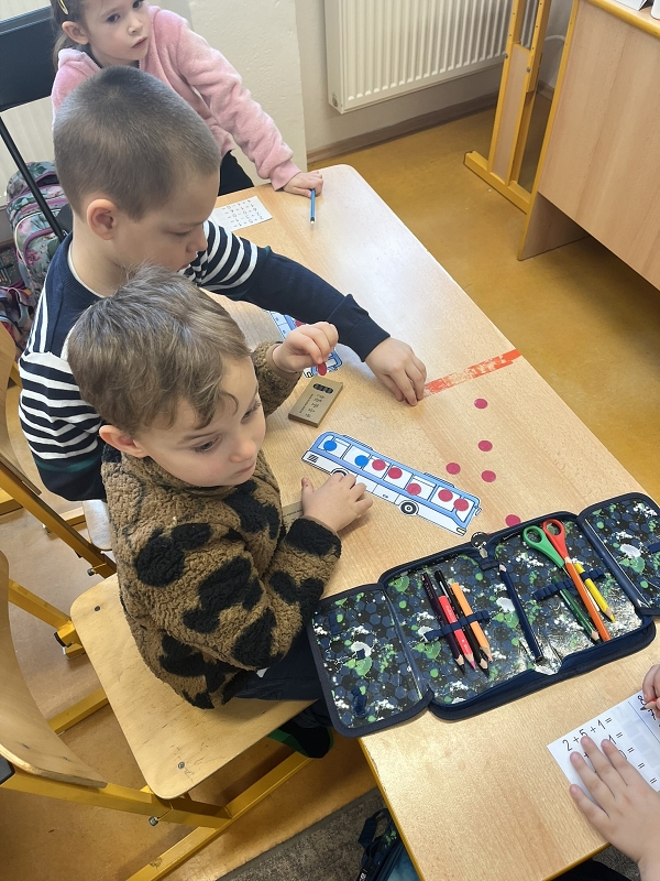 Předškoláci v ZŠ TGM 2