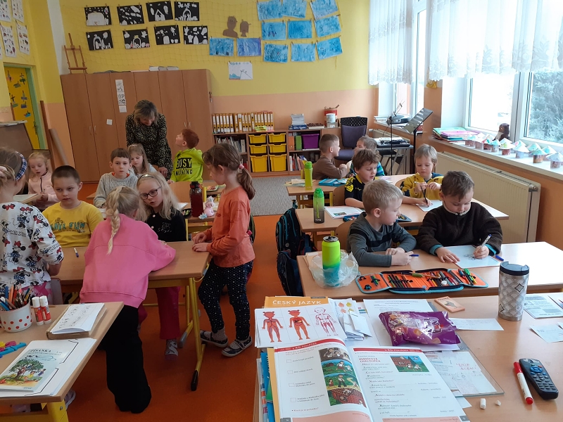 Předškoláci v ZŠ TGM 2