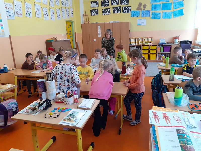 Předškoláci v ZŠ TGM 2