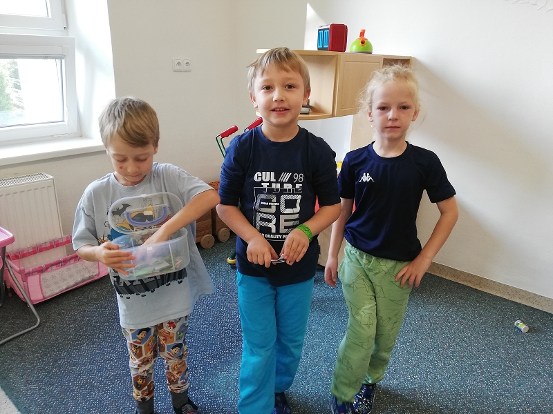 První dny ve školce