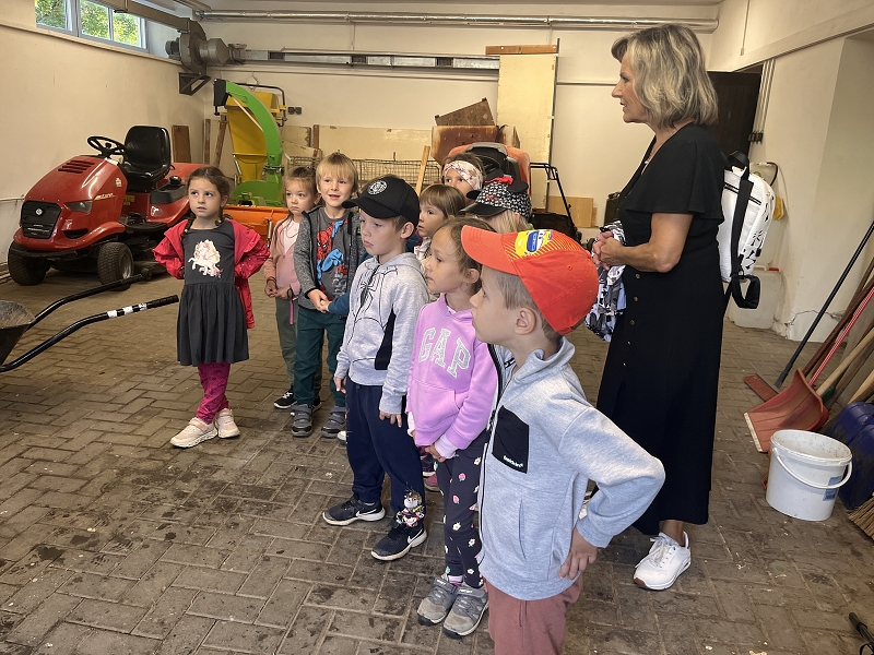 Moštování s předškoláky