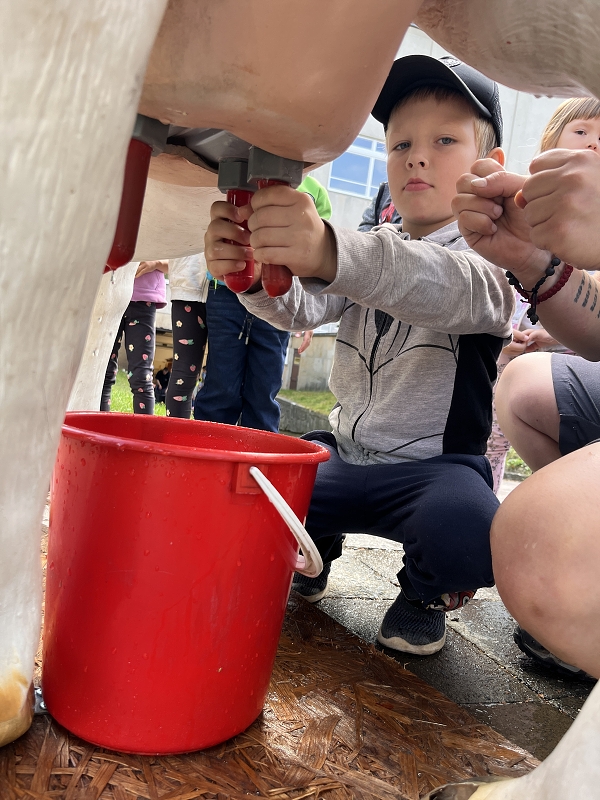 Moštování s předškoláky