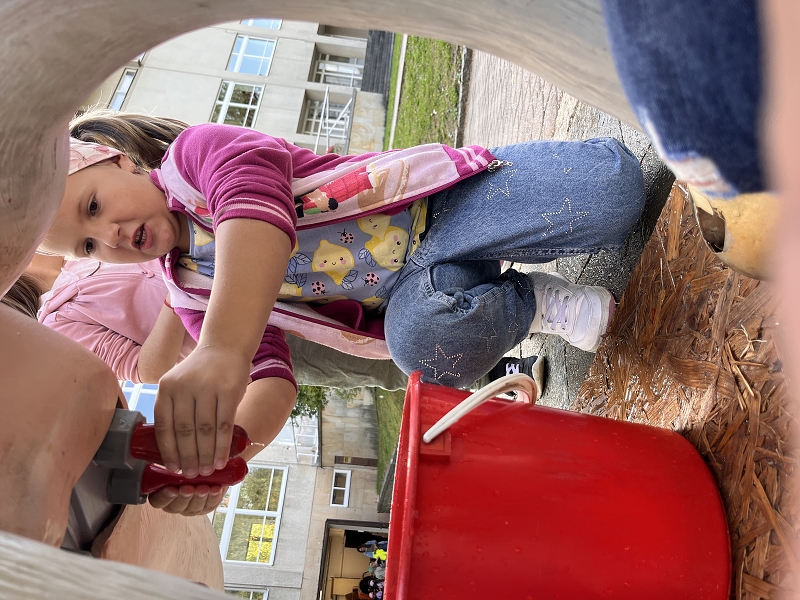 Moštování s předškoláky