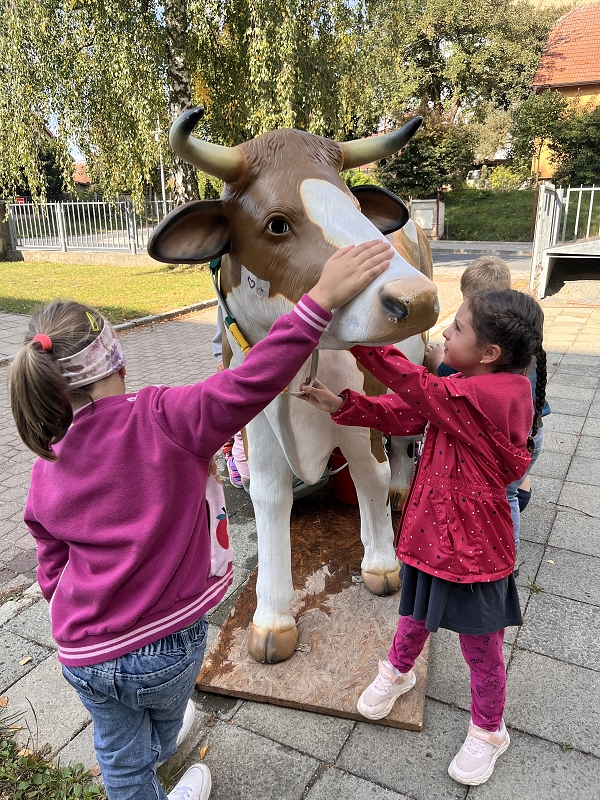 Moštování s předškoláky