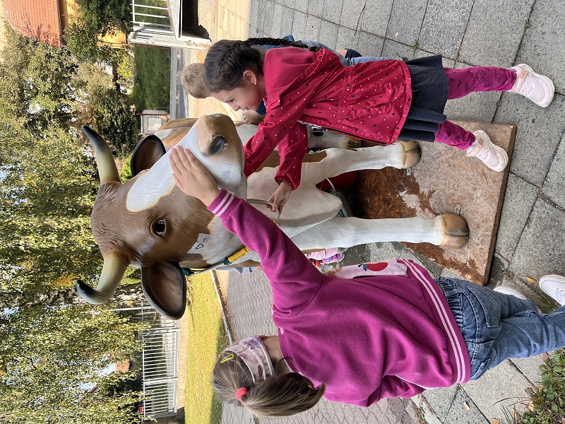 Moštování s předškoláky