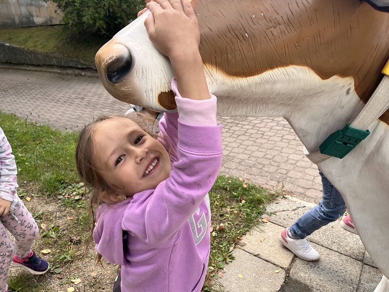 Moštování s předškoláky