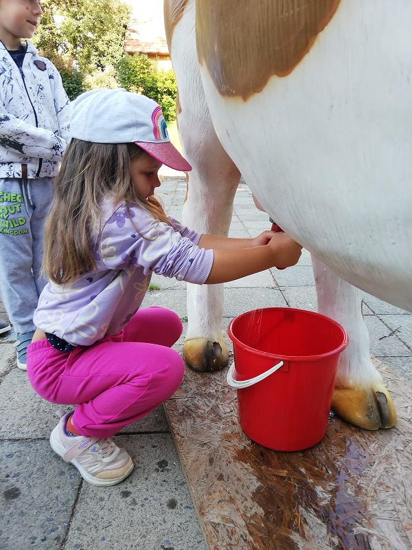 Moštování s předškoláky