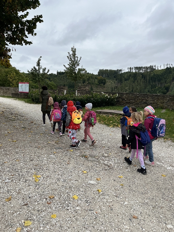 Výlet na hrad Pernštejn