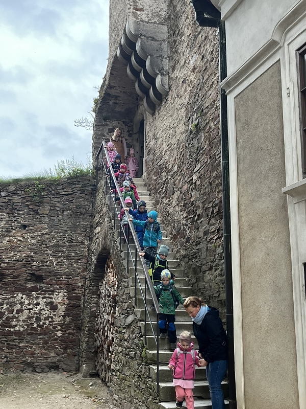 Výlet na hrad Pernštejn