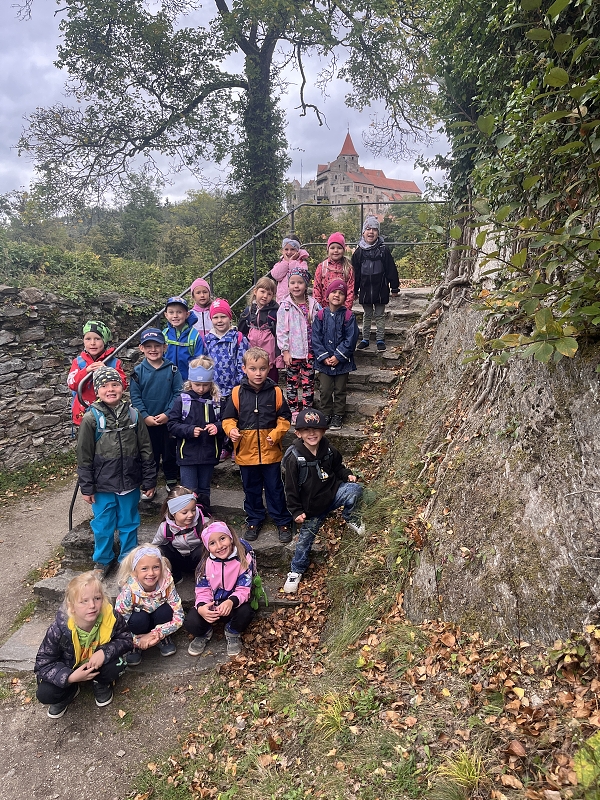 Výlet na hrad Pernštejn