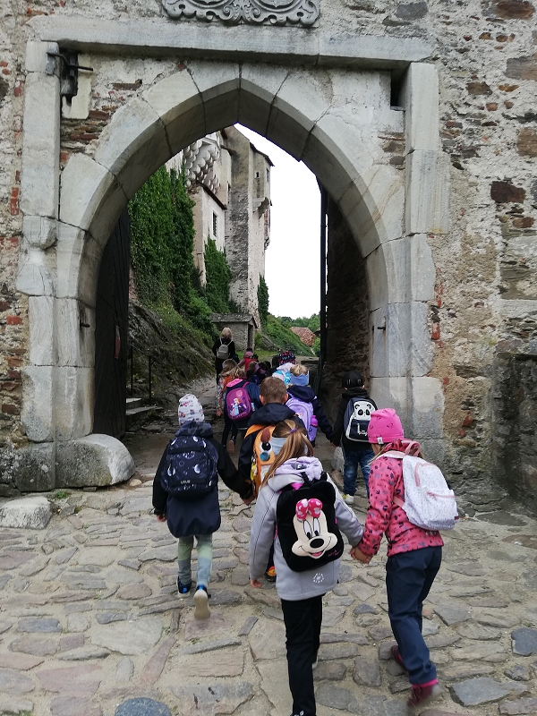Výlet na hrad Pernštejn