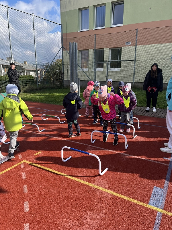 Zajíčci na atletických závodech