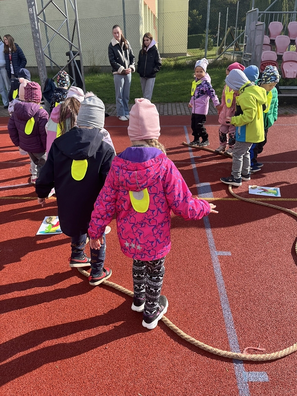 Zajíčci na atletických závodech