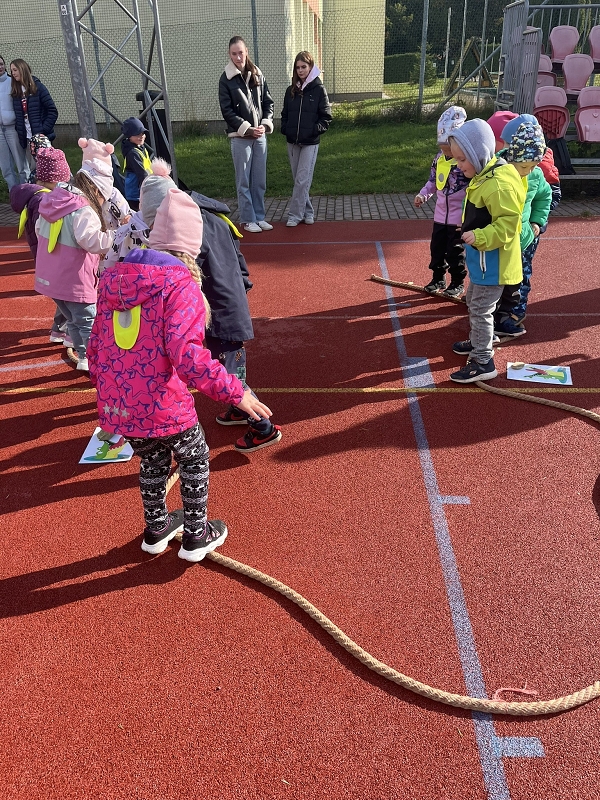 Zajíčci na atletických závodech