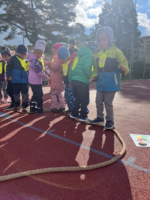 Zajíčci na atletických závodech