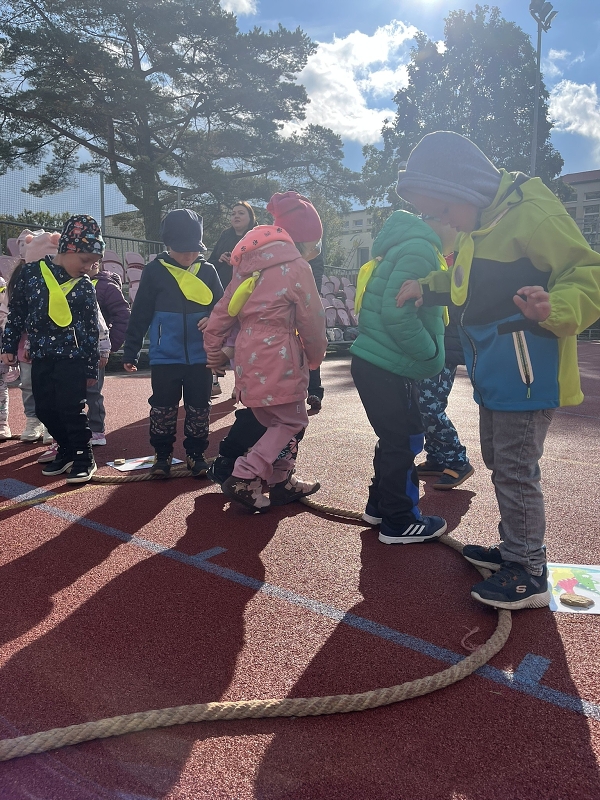 Zajíčci na atletických závodech