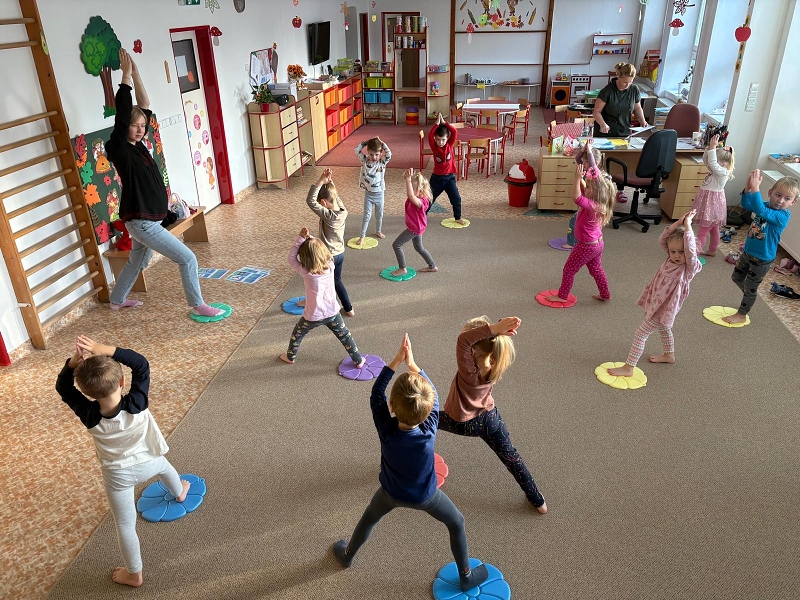 Barevný podzim v Koťátkách