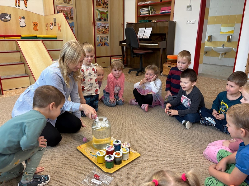 Barevný podzim v Koťátkách