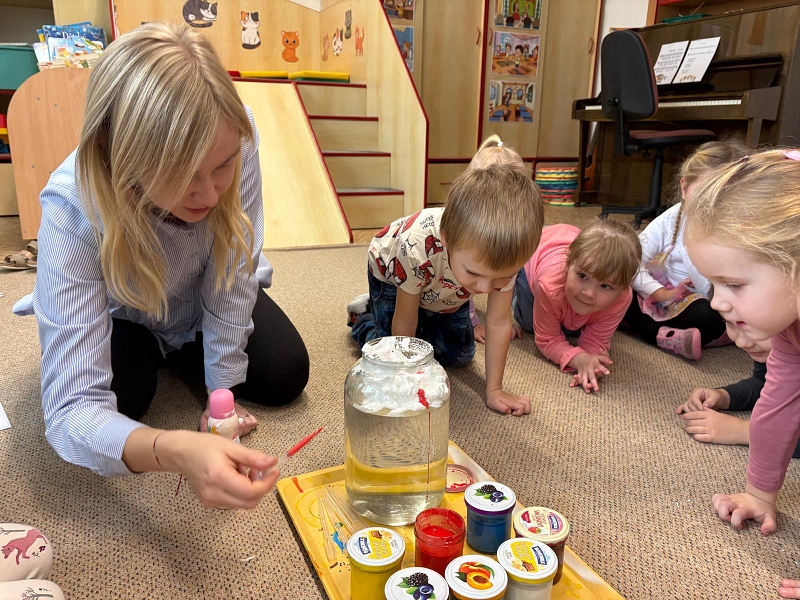 Barevný podzim v Koťátkách