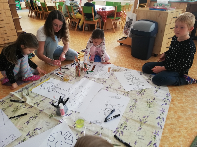 Kroužek Barevné tvoření