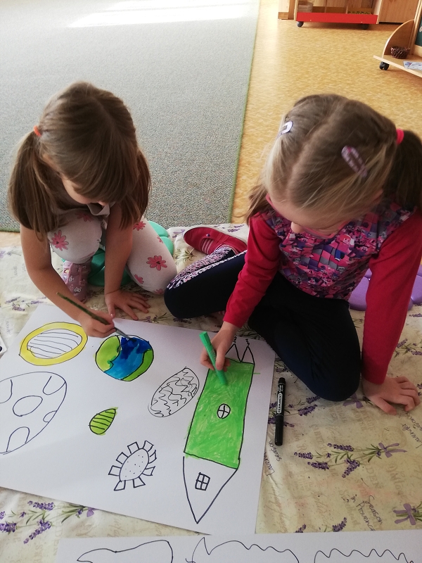 Kroužek Barevné tvoření