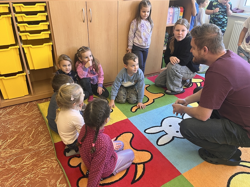 Předškoláci v ZŠ TGM