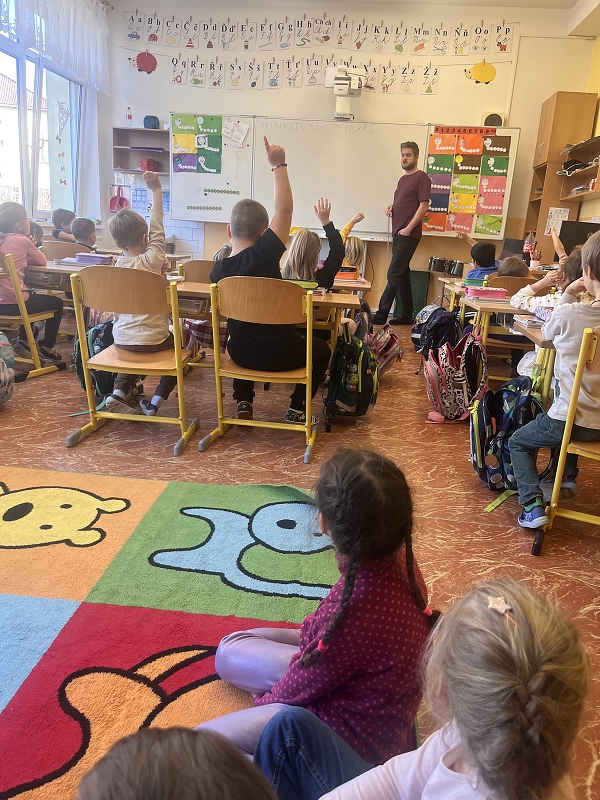 Předškoláci v ZŠ TGM