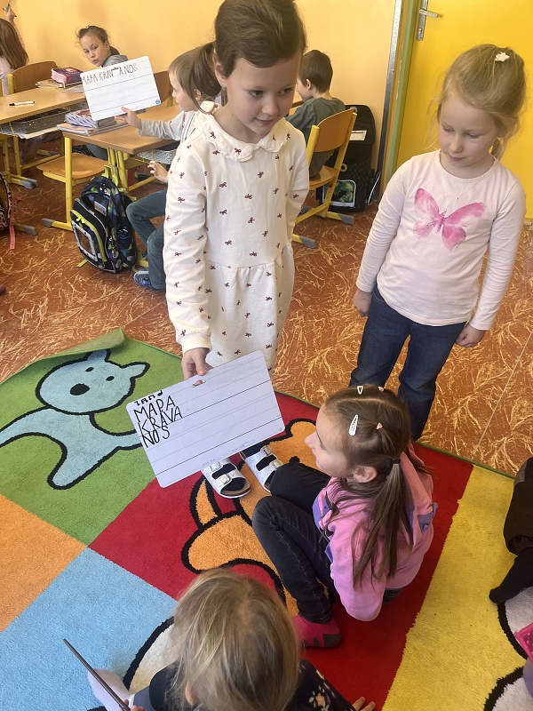 Předškoláci v ZŠ TGM