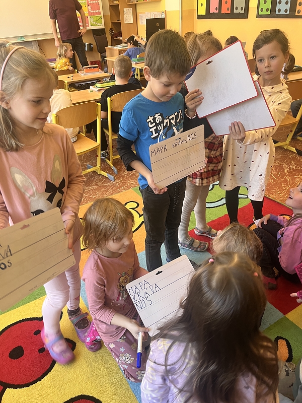 Předškoláci v ZŠ TGM