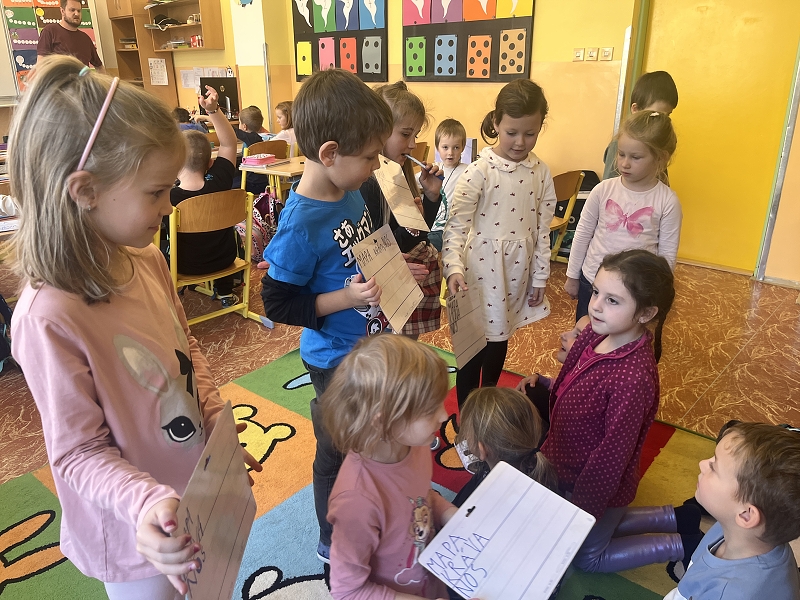 Předškoláci v ZŠ TGM