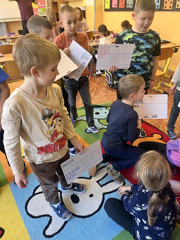 Předškoláci v ZŠ TGM