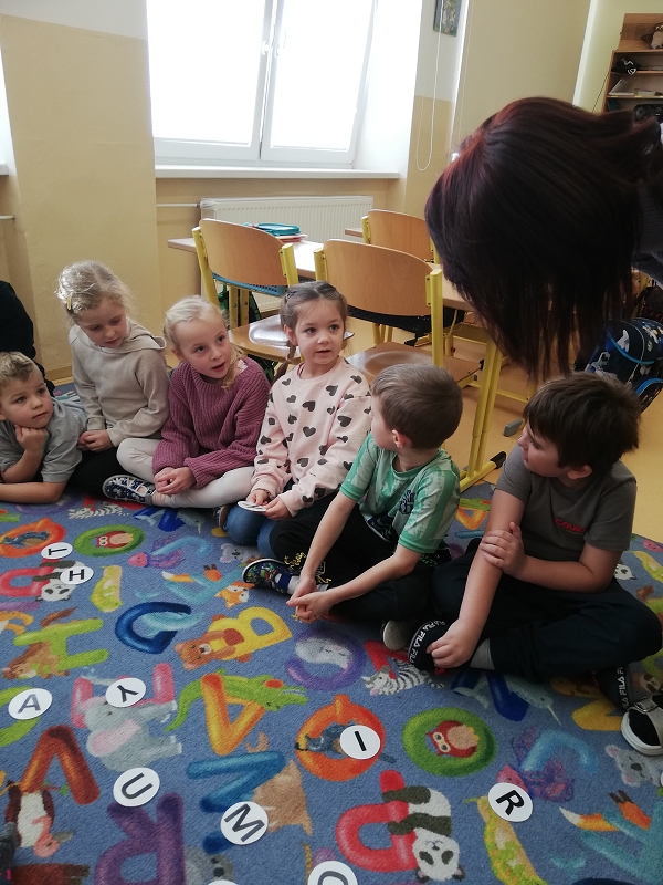 Předškoláci v ZŠ TGM