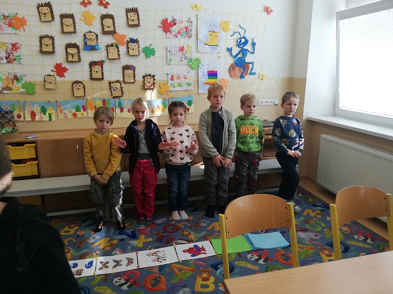 Předškoláci v ZŠ TGM