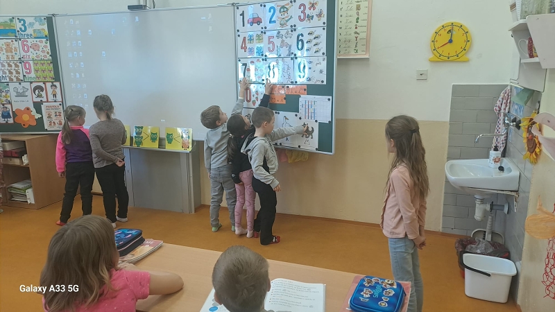 Předškoláci v ZŠ TGM