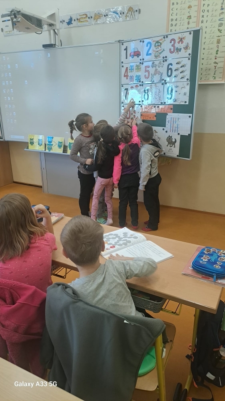 Předškoláci v ZŠ TGM