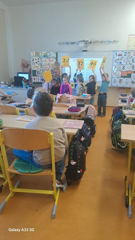 Předškoláci v ZŠ TGM